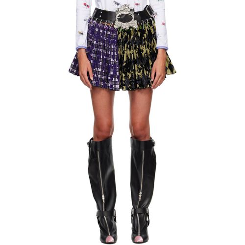 Multicolor Adjustable Belt Turf Carabiner Miniskirt