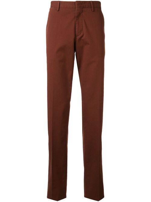 Slim chino trousers - Red