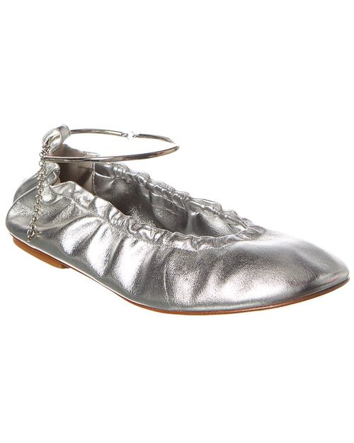 Bethany Leather Flat Ballet