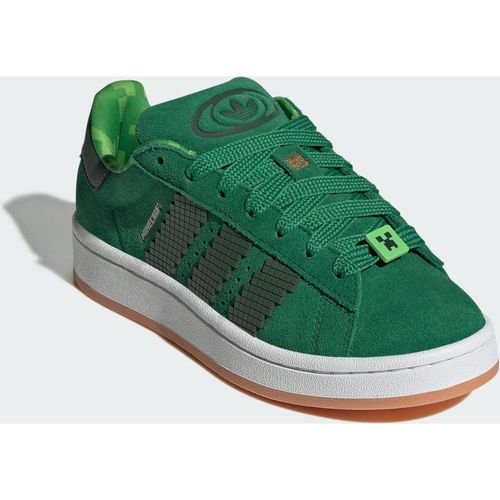 ADIDAS Originals Kids Unisex Campus 00s X Minecraft Shoes - Green Leather