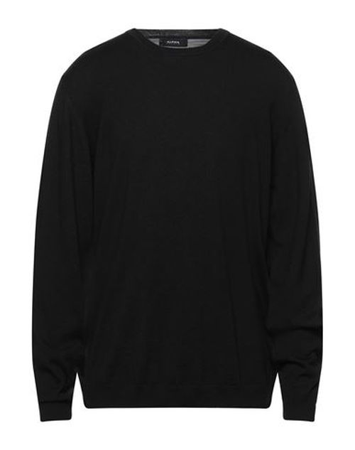 Man Sweater Black Size 38 Merino Wool