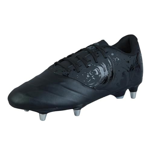 Canterbury Men's Phoenix Genesis Team Soft Ground Rugby Boot Adults Orange Crush Amber Yellow Mars Dust