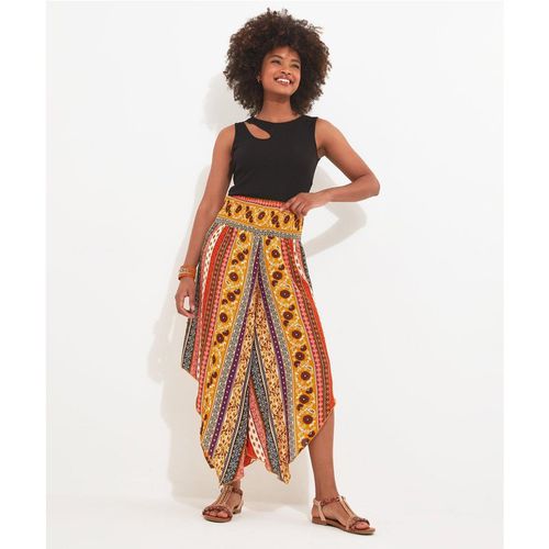 Stripe Print Boho Co-Ord Beach Trousers