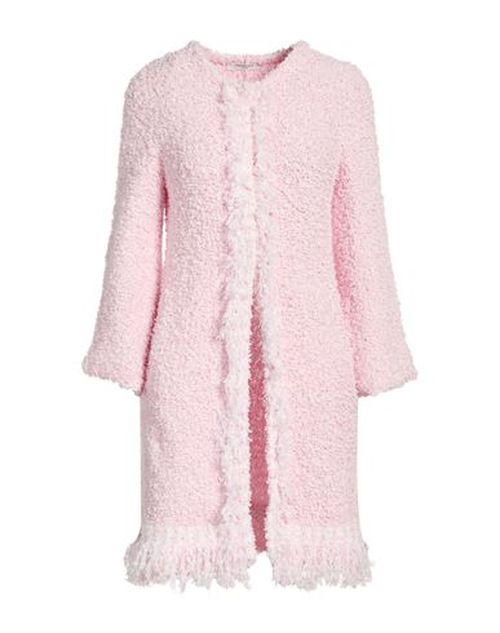 Woman Cardigan Pink Size XS Polyamide