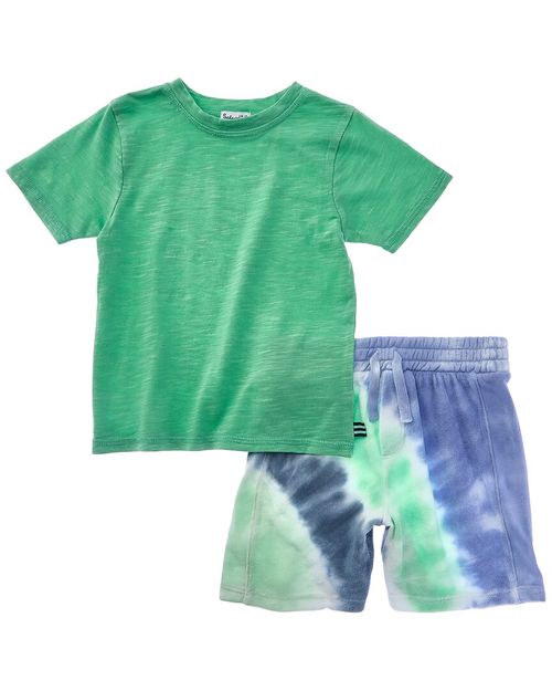 2pc Coast Tie-Dye T-Shirt & Short Set