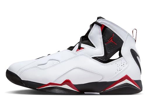 NIKE Jordan True Flight Men's Shoes (342964-160, White/Black/Varsity Red)