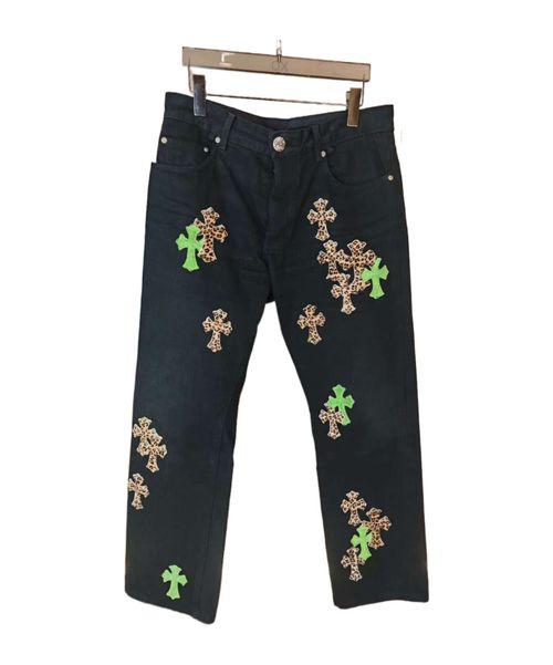 Patterned jeans