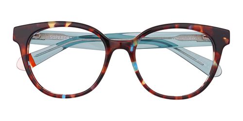 Superdry SDO 3035 188 Women’s Eyeglasses Tortoiseshell Size 53 - Blue Light Block Available