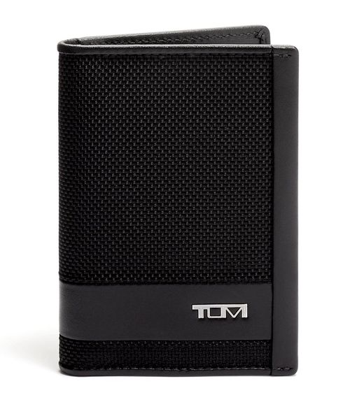 Alpha Black Multi Window Card Case