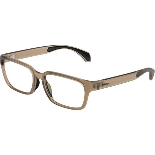 Moncler Unisex Moncler ME3001 5010 Optical frames Injected Green Transparent Squared Norma