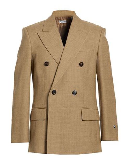 Man Blazer Sand Size 36 Wool