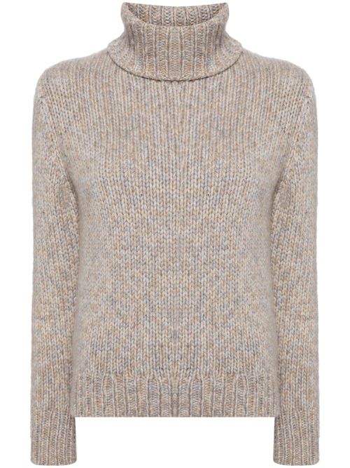 Hazel Marl jumper - Brown