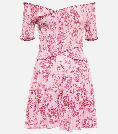 Soledad printed minidress