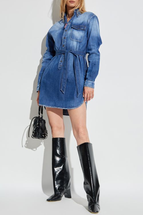 Denim Dress, Women's, Blue