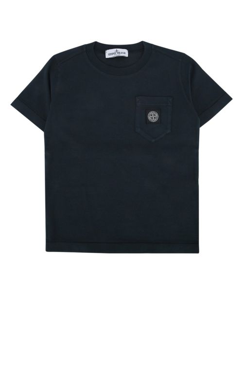 Logo Patch T-Shirt — Navy