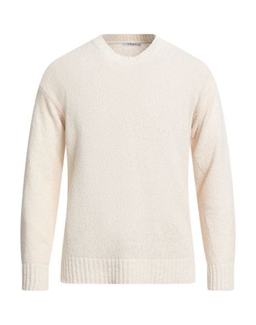 Man Sweater White Size 40 Cotton, Polyester, Polyamide