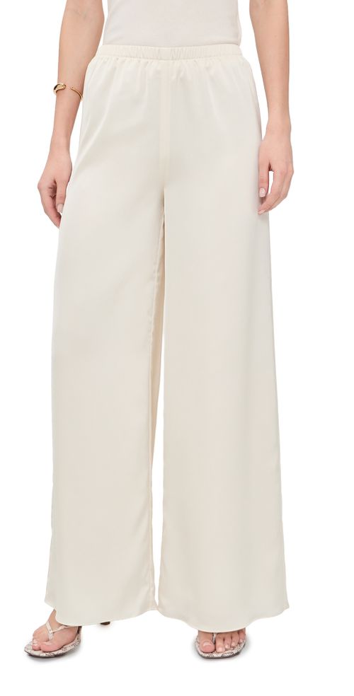 The Everything Wide Leg Pants Ivory