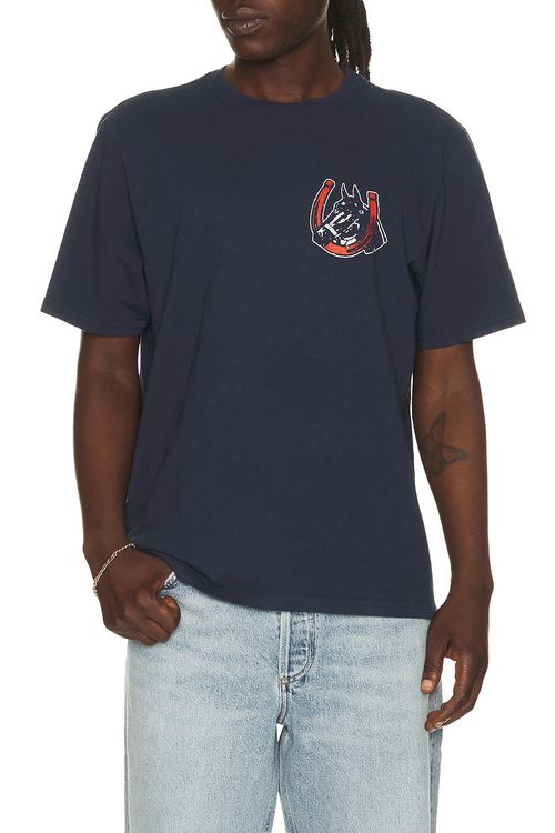 ONE OF THESE DAYS Valley Riders Tshirt in Sun Faded Washed Navy - Navy. M also in S, L, XL/1X, XXL/2X