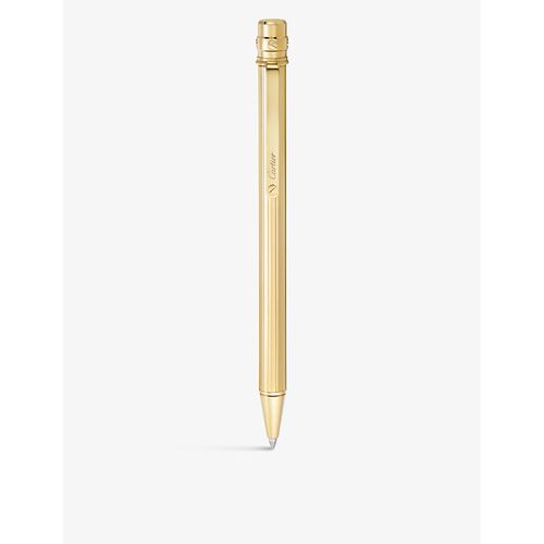 Yellow Gold Santos de Small Gold-tone Metal Ballpoint pen 