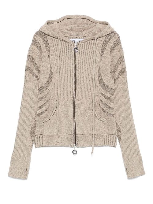Charlie Constantinou - Knit Zip-Up Hoodie - Men's - Polyamide/Cotton/Polyester/Viscose