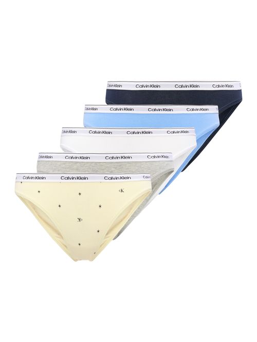 Calvin Klein Underwear Slip blu cielo / blu scuro / giallo chiaro / grigio / nero / bianco