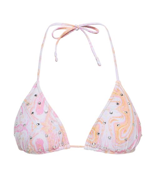 Exclusive to Mytheresa - Susan embellished bikini top