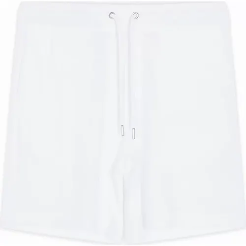 Moncler Men's MID LENGTH SHORTS - White - Size: 35/34/32