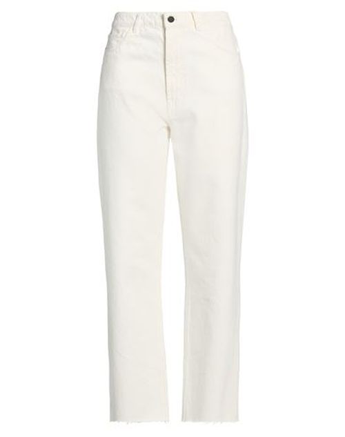 Woman Jeans White Size 30 Cotton