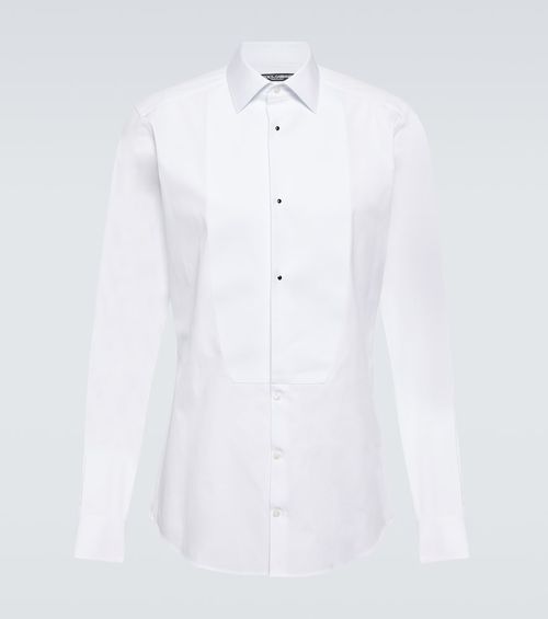 Dolce & Gabbana Tuxedo cotton poplin shirt