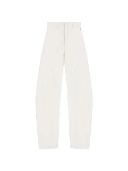 Twill Trousers — White