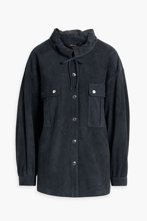 Alambari suede shirt