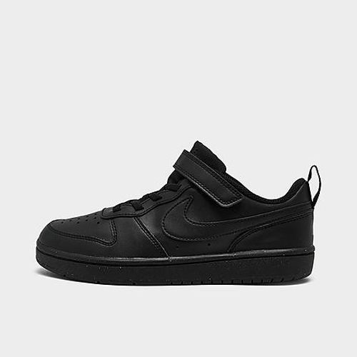 Little Kids Court Borough Low Recraft Stretch Lace Casual Shoes in Black