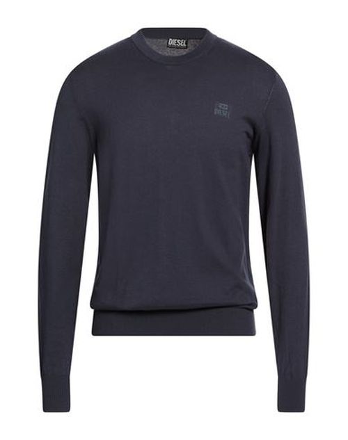 Man Sweater Midnight blue Size L Cotton