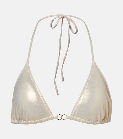 Costa printed bikini top