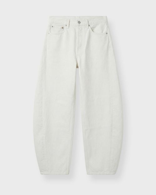 Agolde Jeans Luna Pieced H/R CRV Taper White Chalk