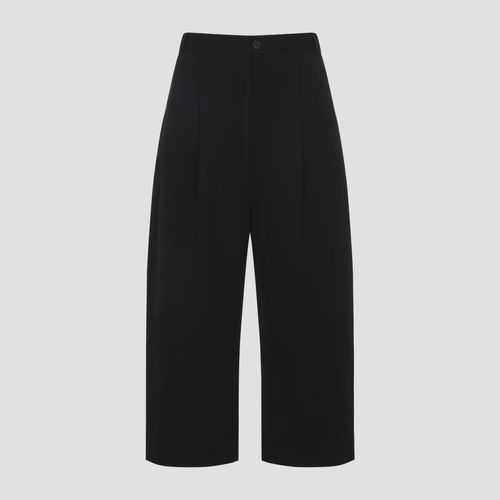 Sorte Peached Cotton Pleat Volume Pant
