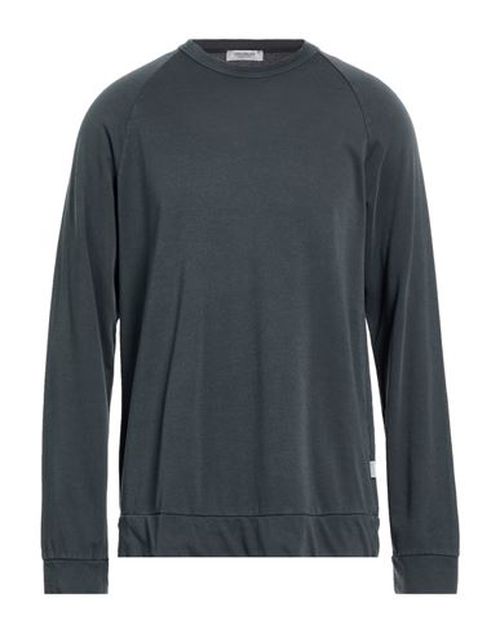 Man Sweatshirt Charcoal Size M Cotton, Lycra, Elastane