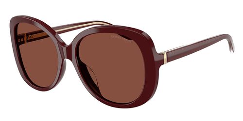 Giorgio Armani AR8229U 5955C5 Women's Sunglasses Burgundy Size 55