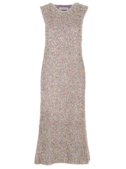Mohair And Lurex Midi Dress