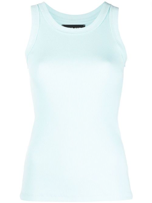Fitted tank top - Blue