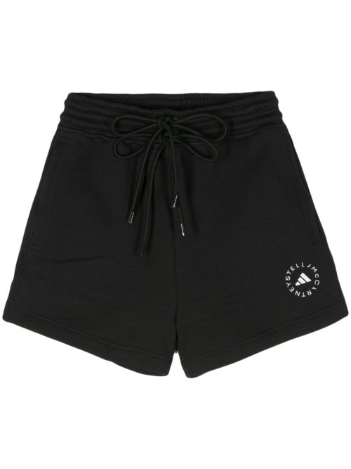 Logo cotton shorts