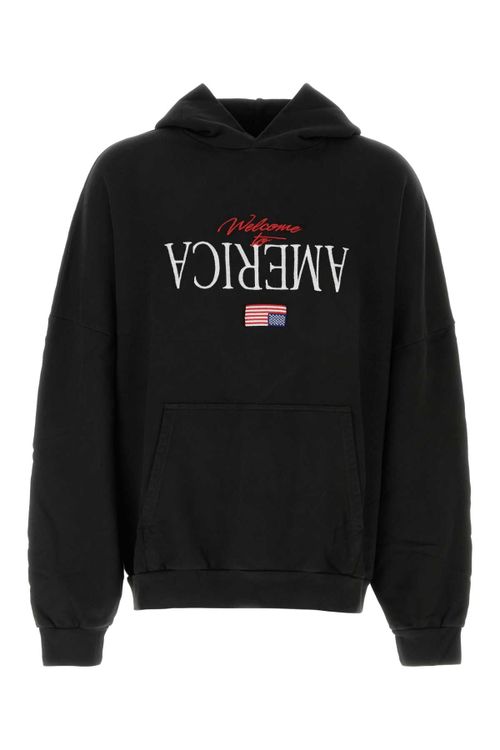 Welcome to America Sweatshirt — Black