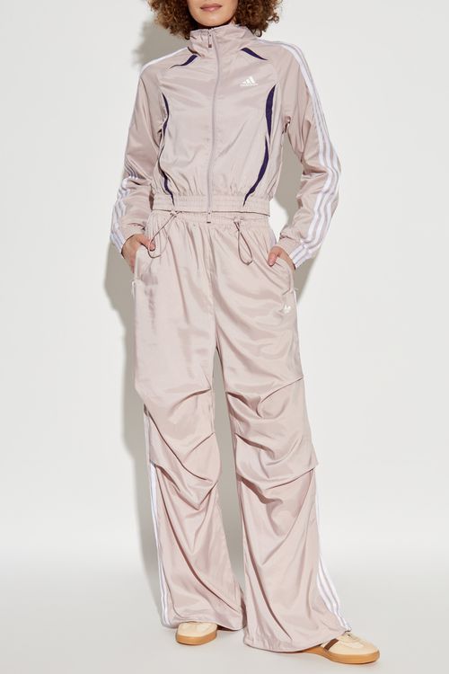 Sweatpants With Ruched Legs, Women's, Pink