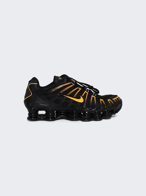 Shox Tl Sneakers Black And University Gold
