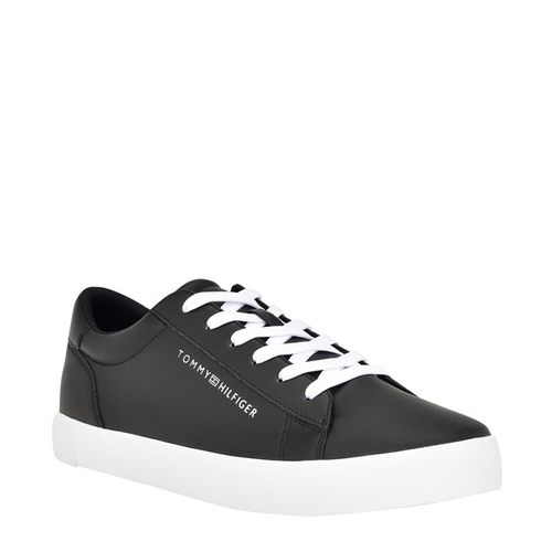 Men's Ribby Casual Sneakers (Black/White)
