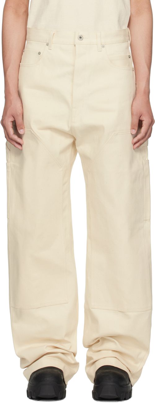 Off-White Hollywood Double Knee Geth Cut Jeans