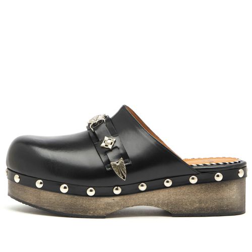 Women's Studded Clog in Black
