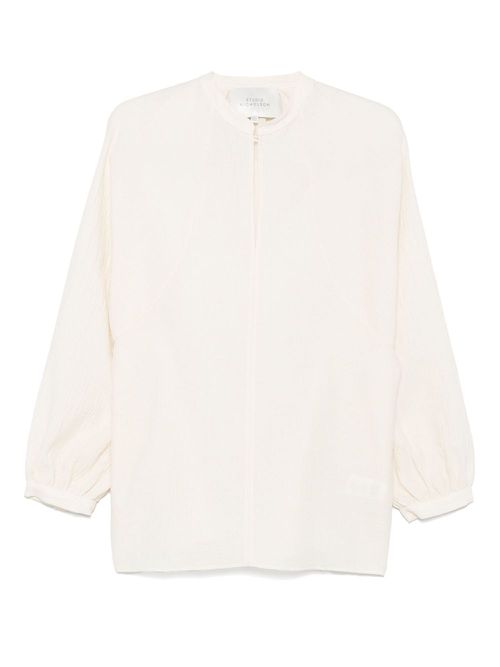Studio Nicholson crinkled tunic - Neutrals