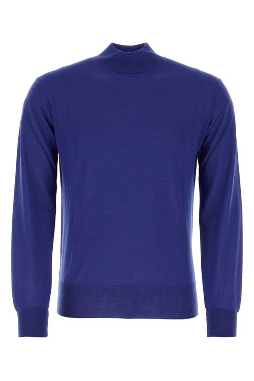 Electric Blue Wool Sweater