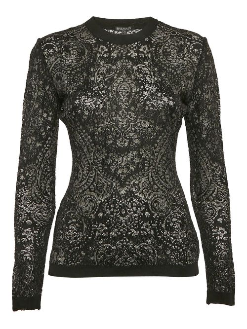 Mesh jumper - Black